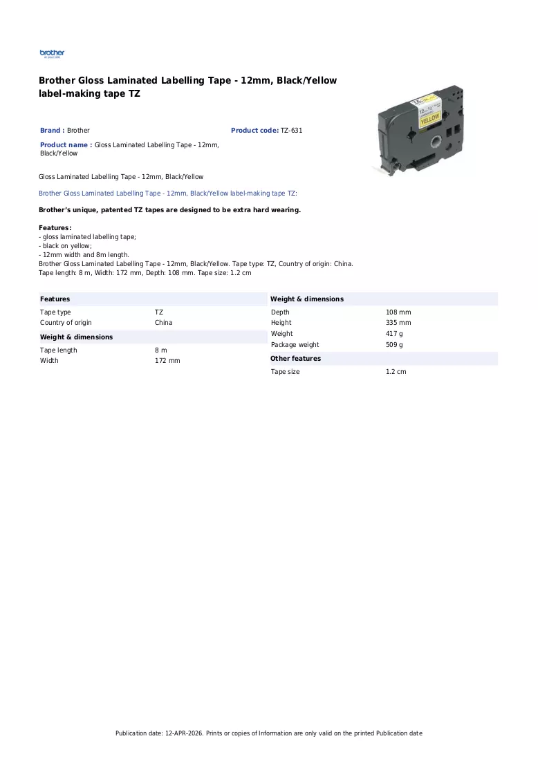 Brochure