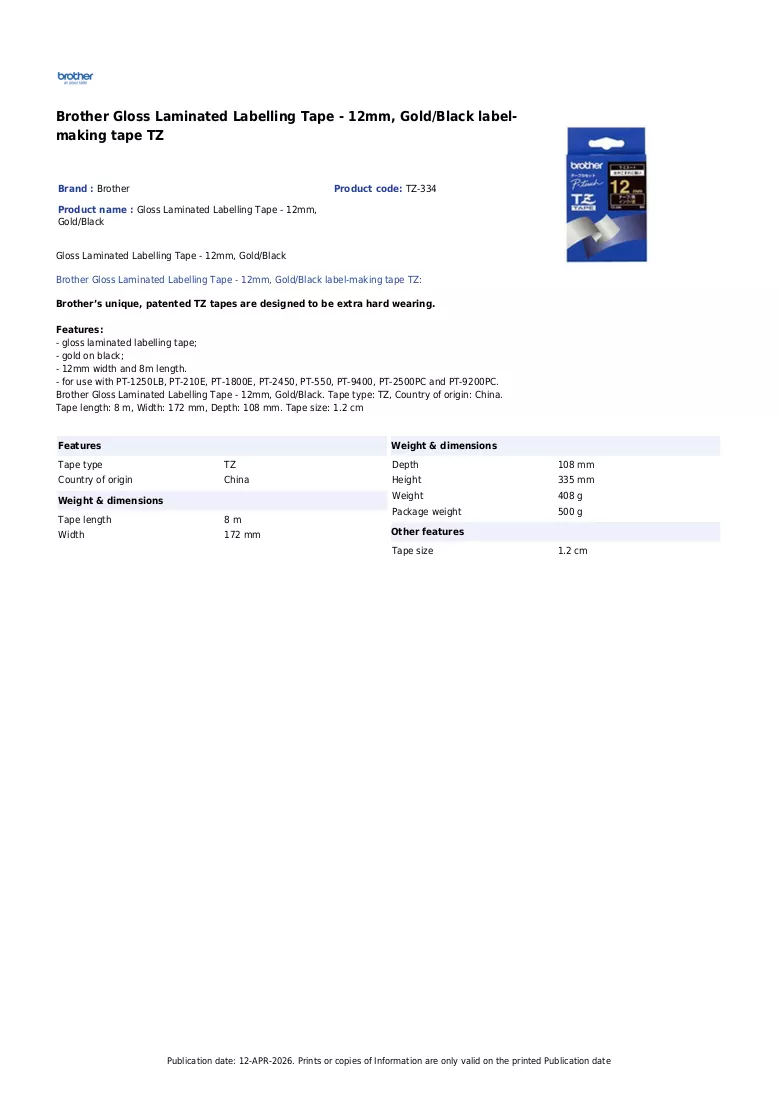 Brochure