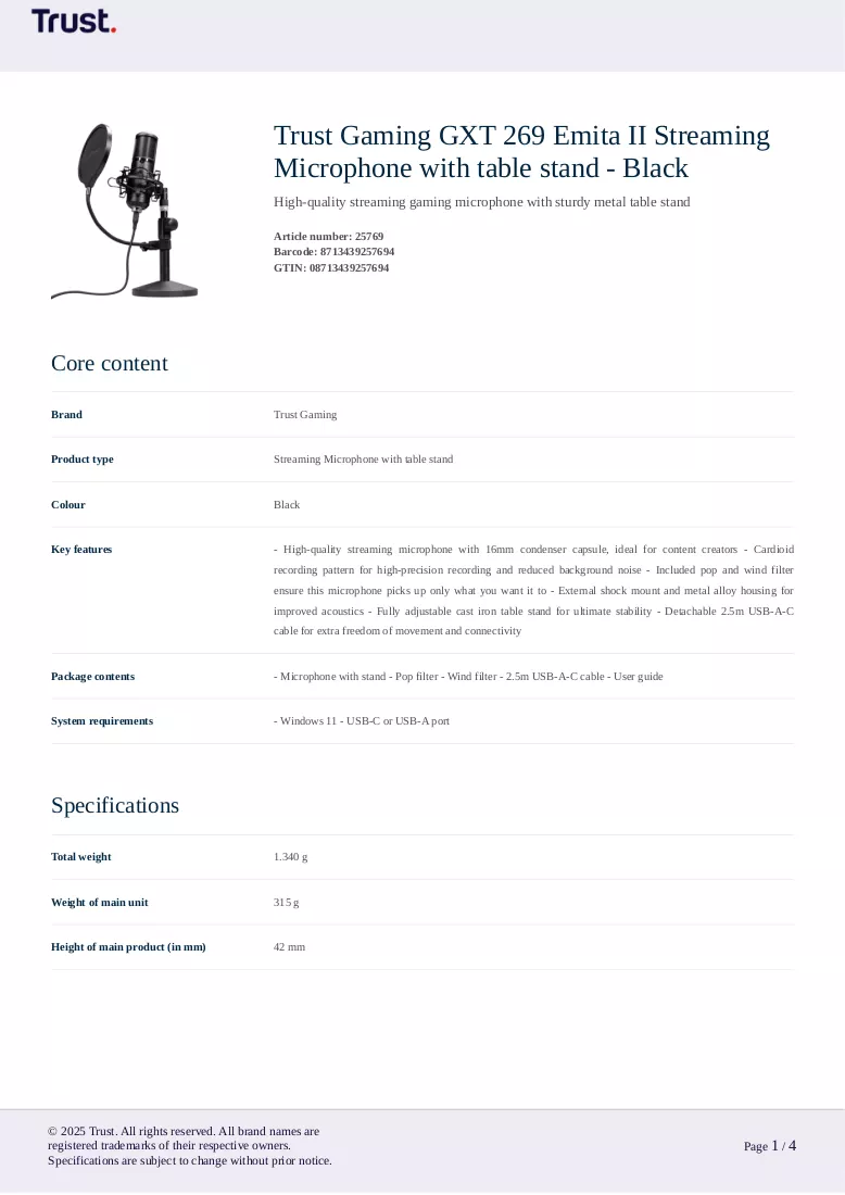 Brochure