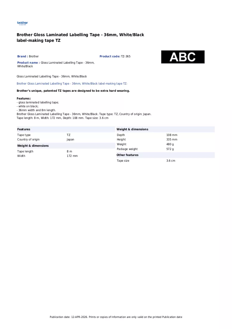 Brochure