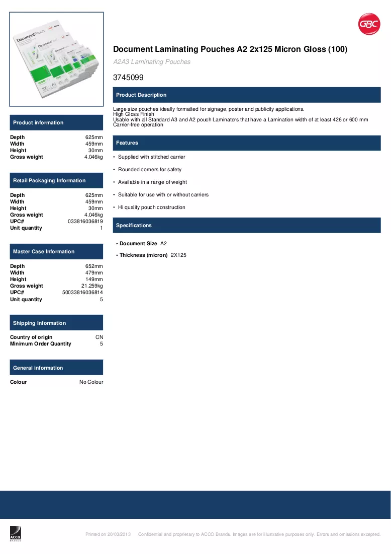 Brochure
