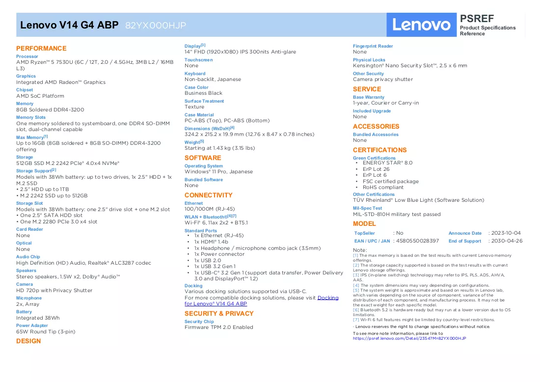 Brochure