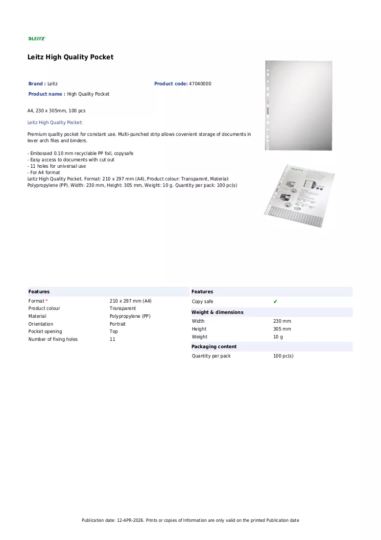Brochure
