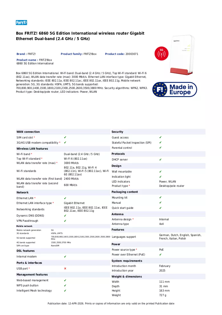 Brochure