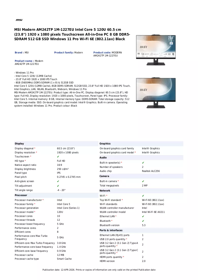 Brochure