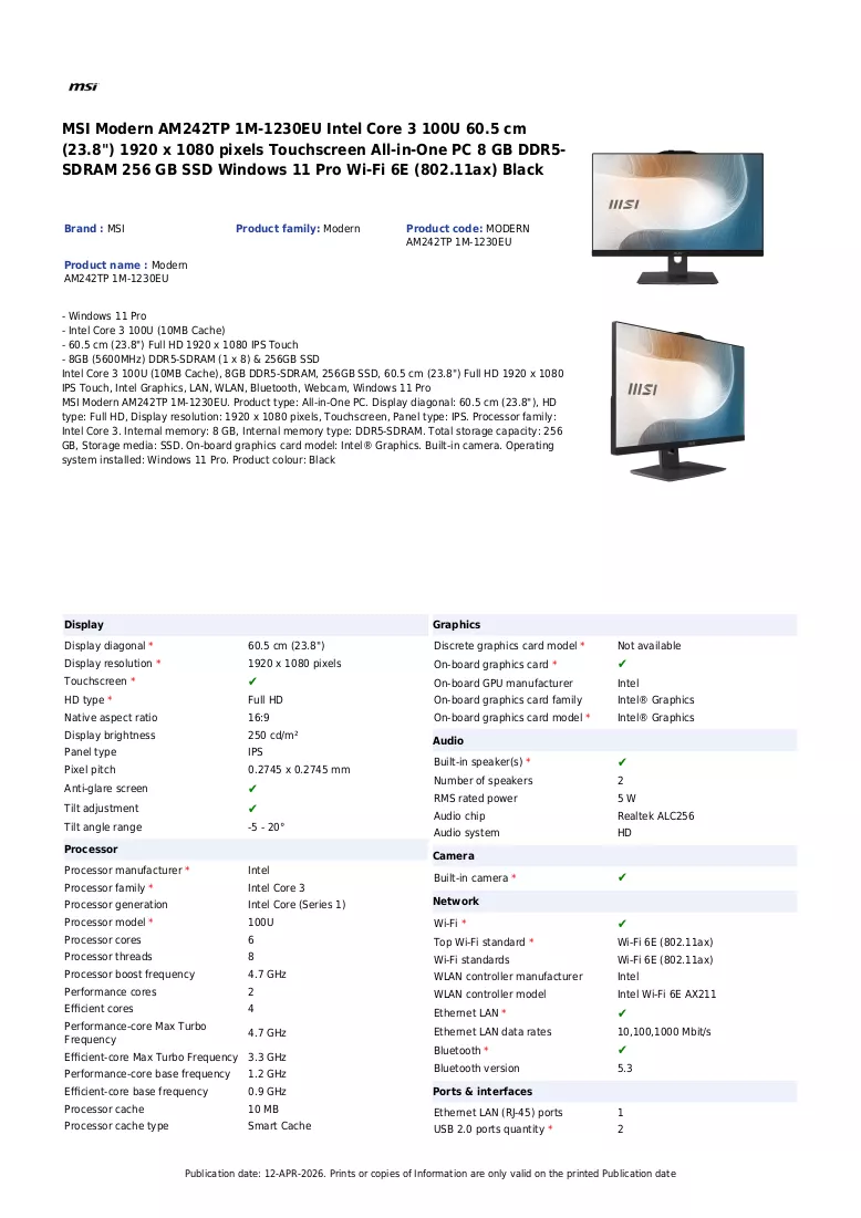 Brochure