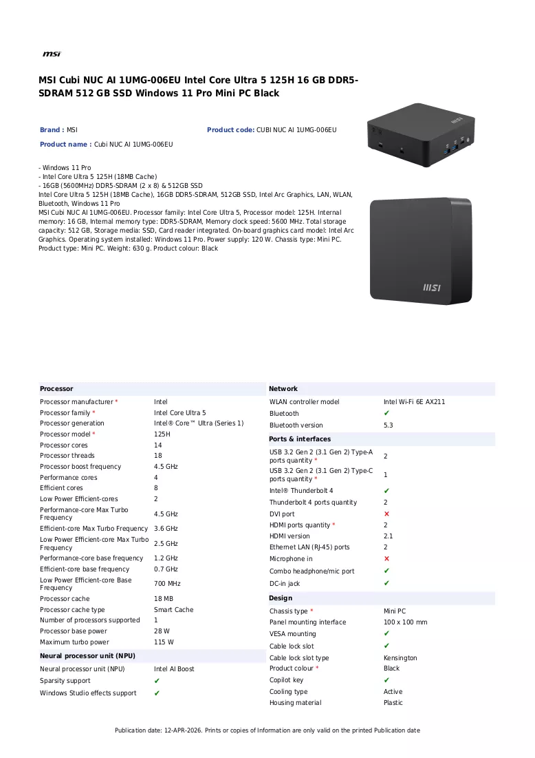 Brochure