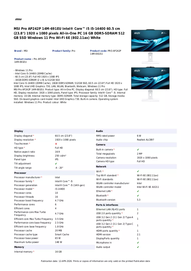 Brochure