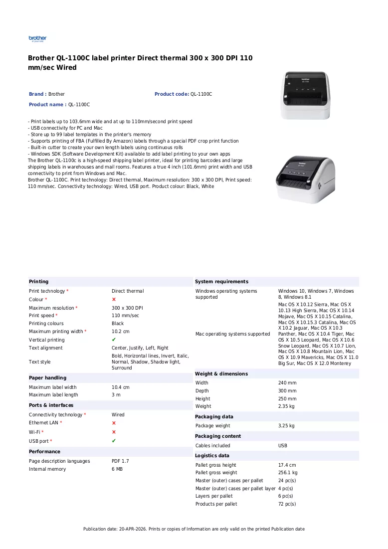 Brochure