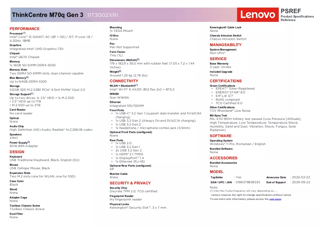 Brochure