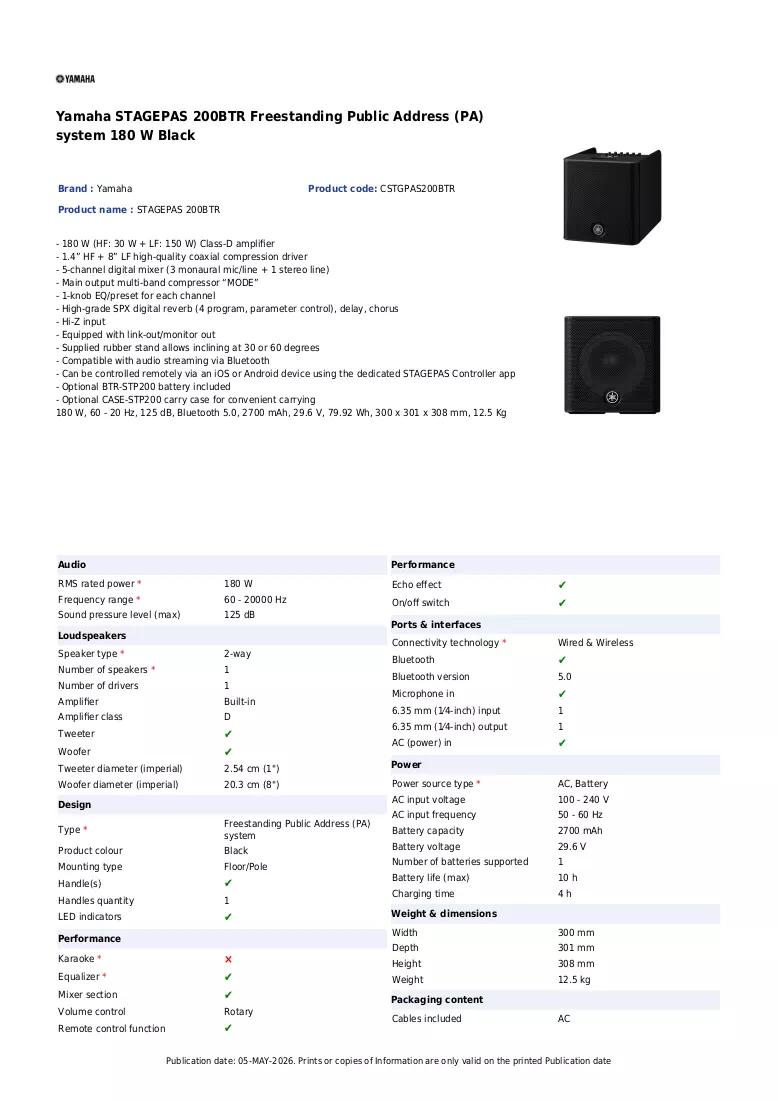 Brochure