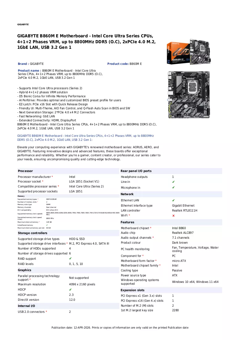 Brochure