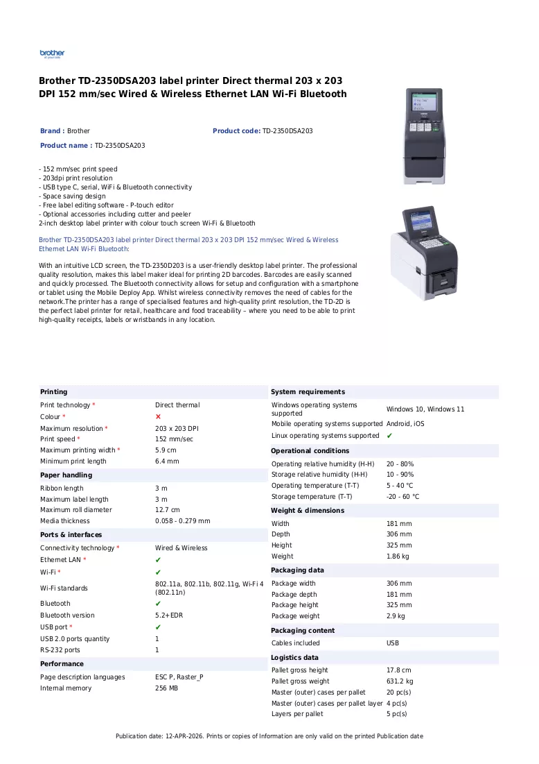 Brochure