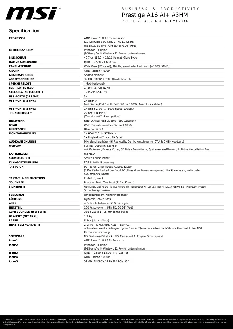 Brochure