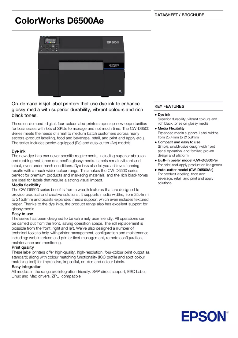 Brochure