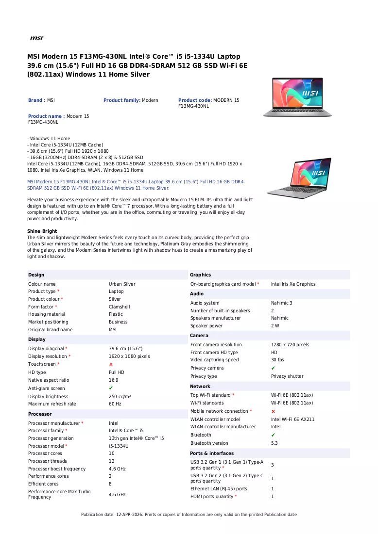 Brochure
