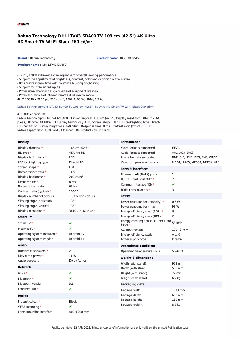 Brochure