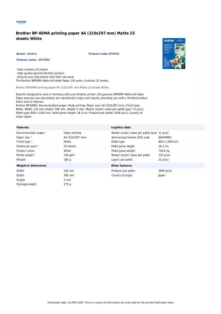 Brochure