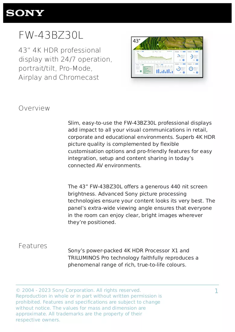 Brochure