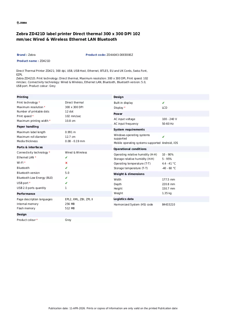 Brochure
