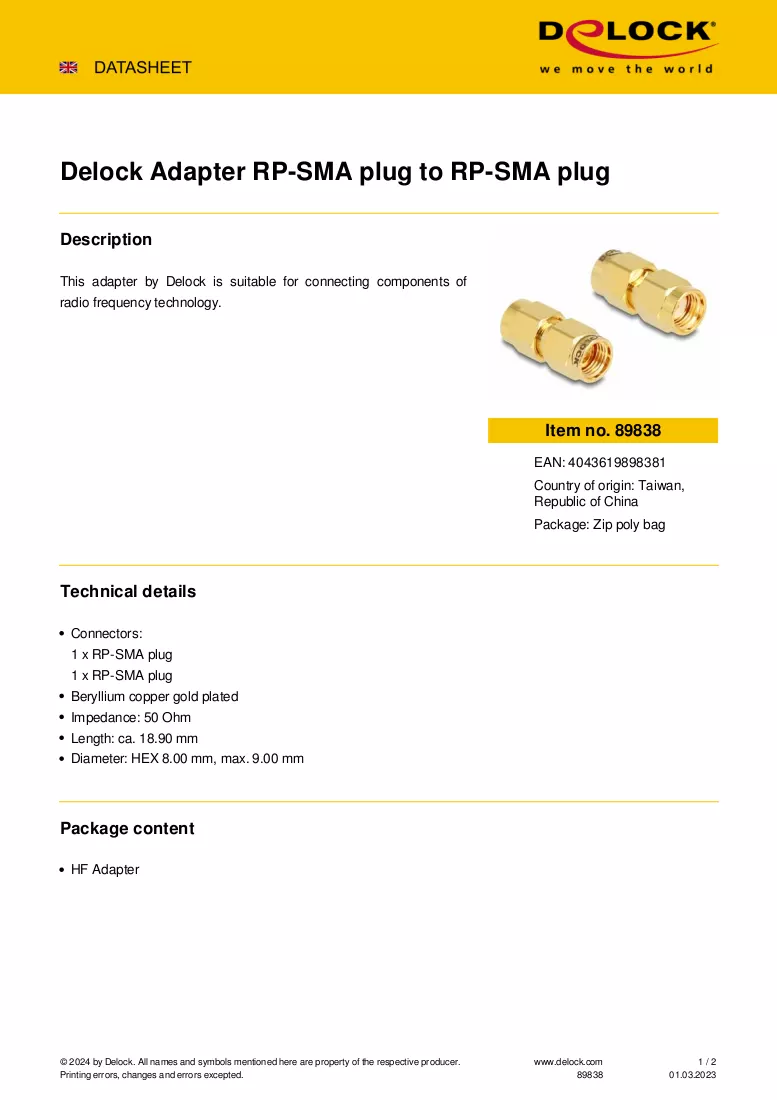 Brochure