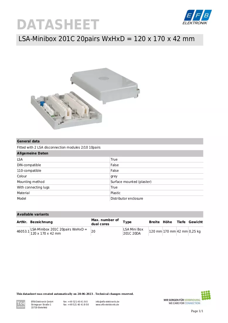 Brochure