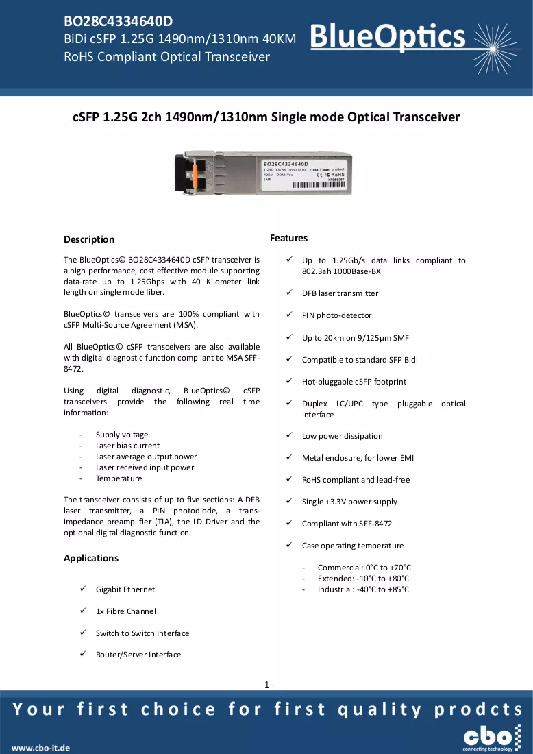 Brochure
