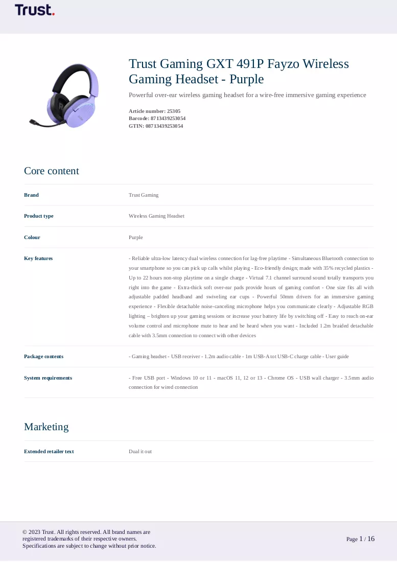 Brochure
