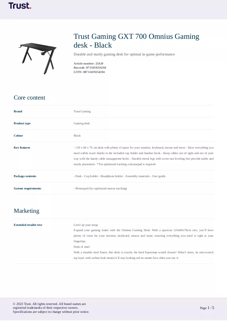 Brochure